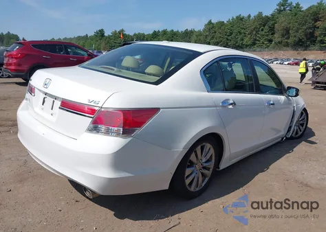 2011 Honda Accord 3.5 Ex-L из США, поврежденный, VIN 1HGCP3F80BA026376
